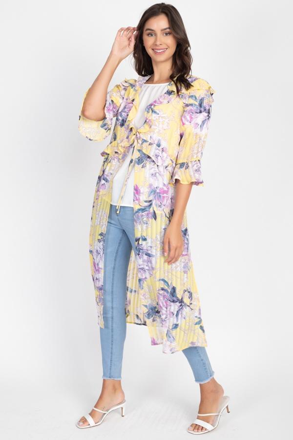 Ruffle Robe Cardigan - Absolute Fashion 2020