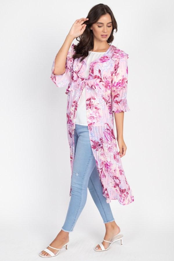 Ruffle Robe Cardigan - Absolute Fashion 2020