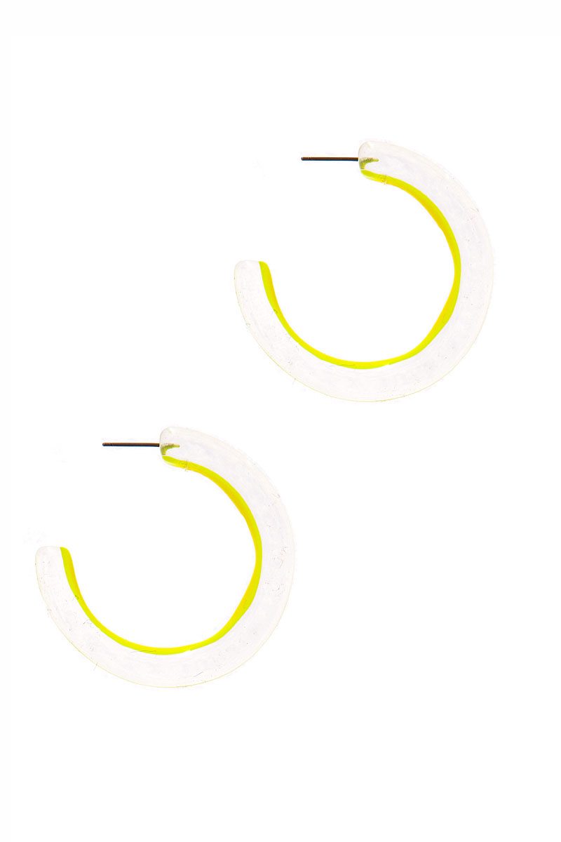 Chic Transparent Hoop Earring - Absolute Fashion 2020