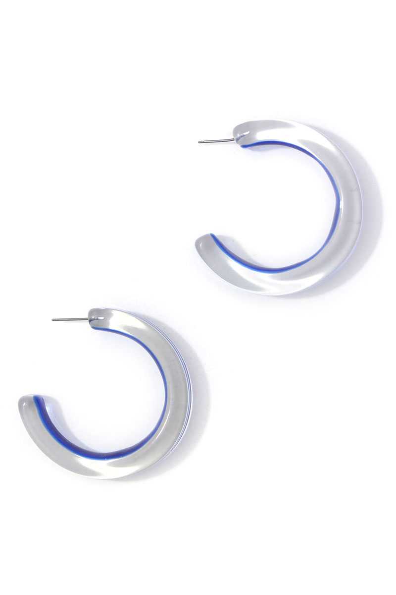 Chic Transparent Hoop Earring - Absolute Fashion 2020