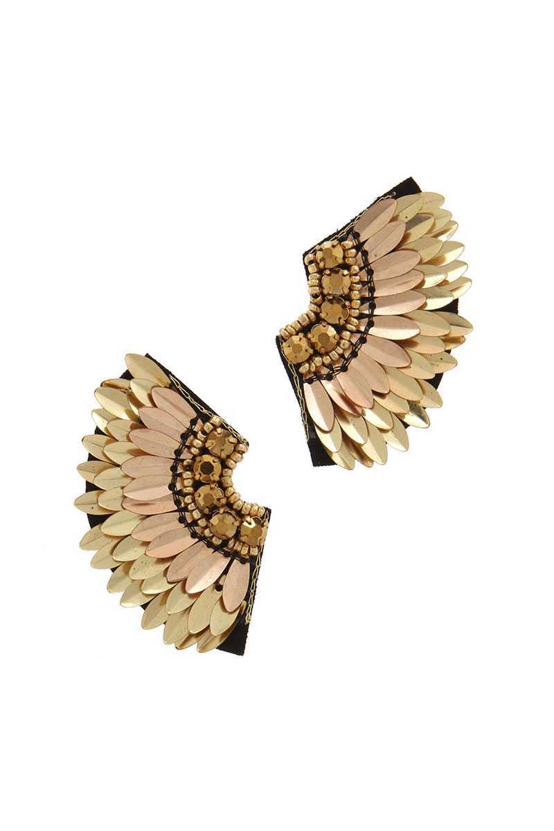 Sequin Post Earring - Absolute Fashion 2020