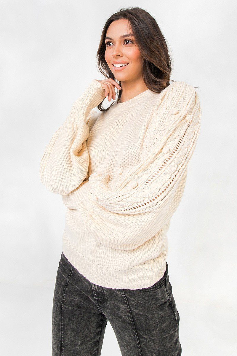 A Sweater Featuring Round Neckline - Absolute Fashion 2020