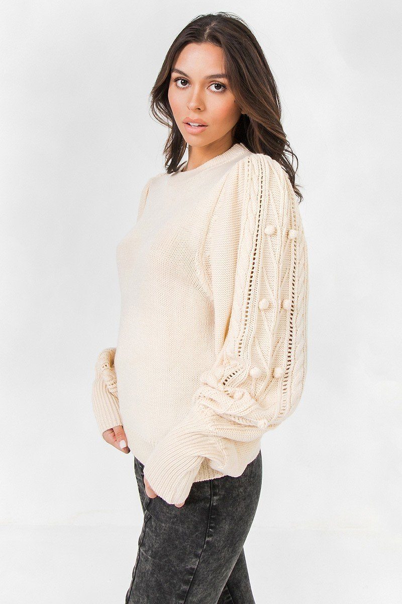 A Sweater Featuring Round Neckline - Absolute Fashion 2020