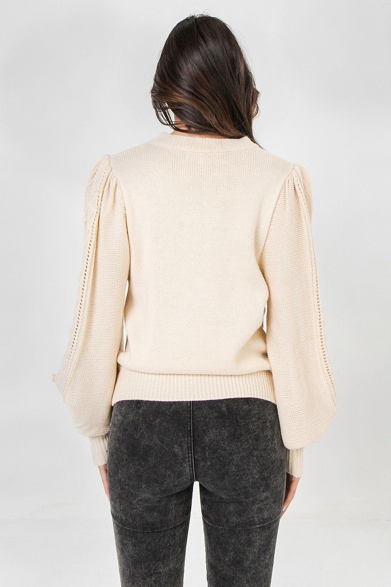 A Sweater Featuring Round Neckline - Absolute Fashion 2020