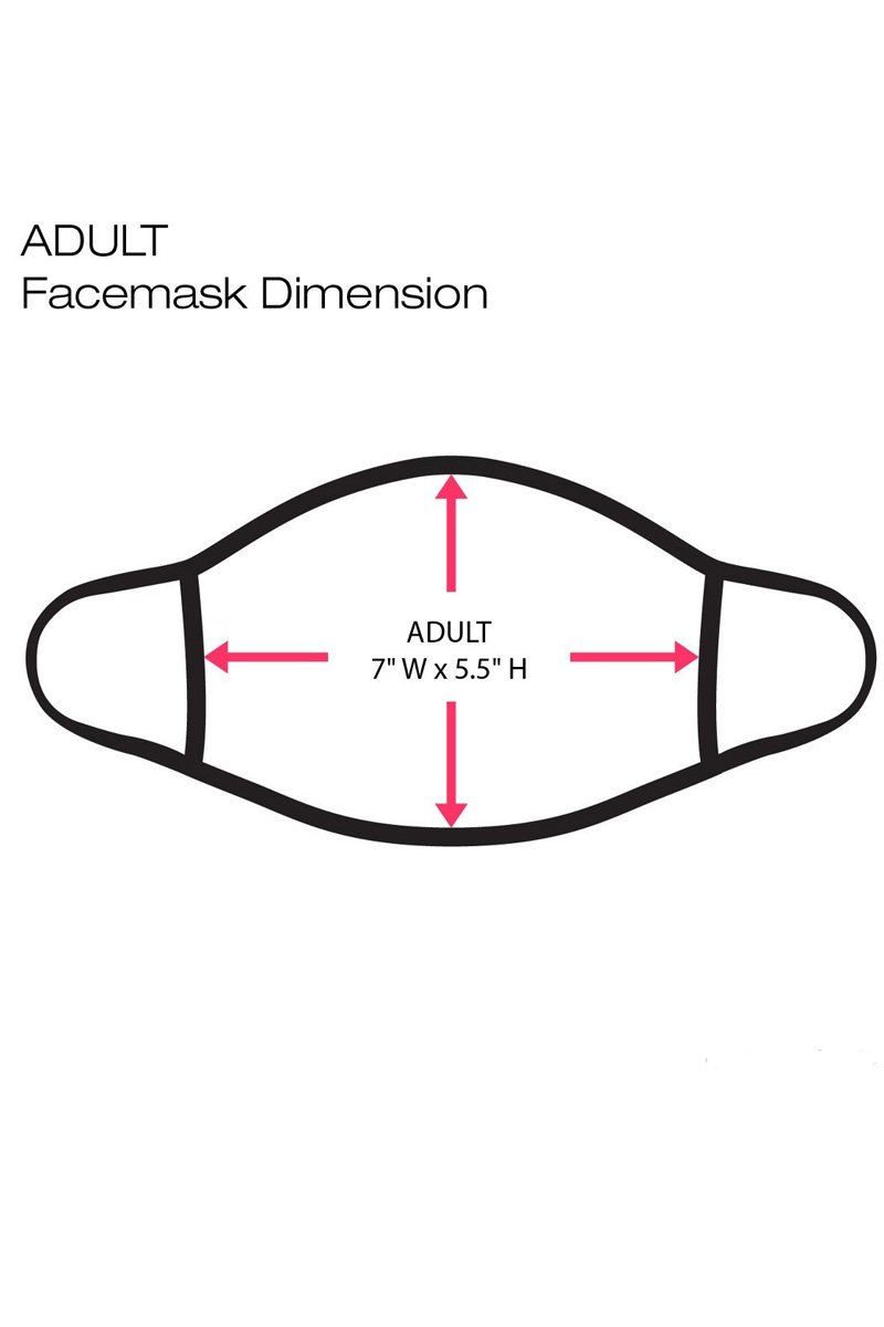 Graphic Printed Face Mask Unisex Adult - Absolute Fashion 2020