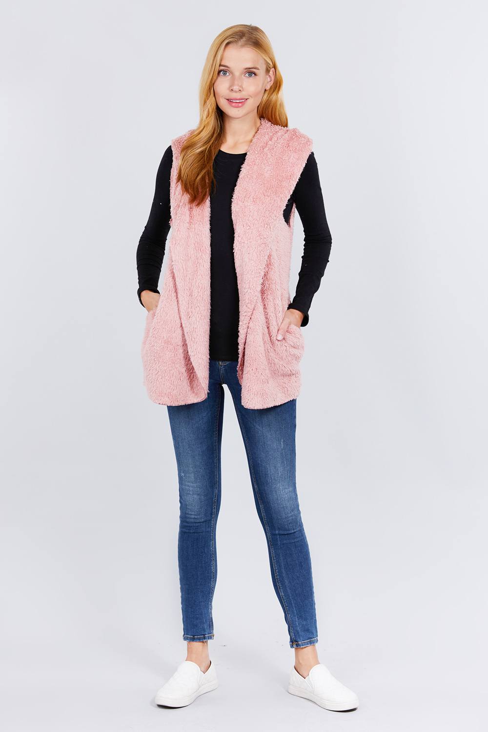 Faux Fur Fluffy Vest - Absolute Fashion 2020