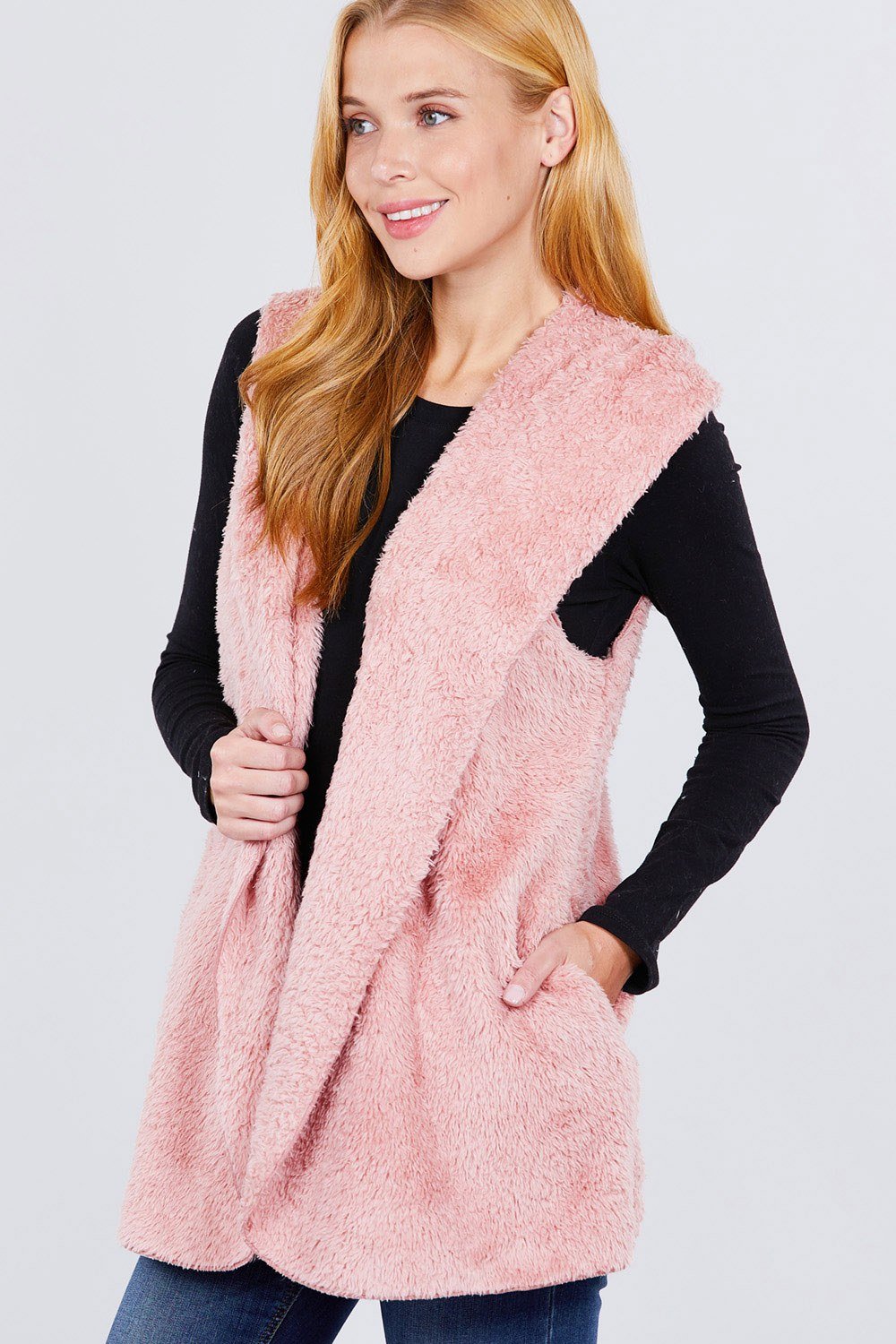 Faux Fur Fluffy Vest - Absolute Fashion 2020