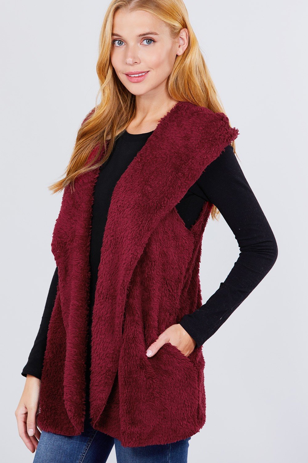 Faux Fur Fluffy Vest - Absolute Fashion 2020