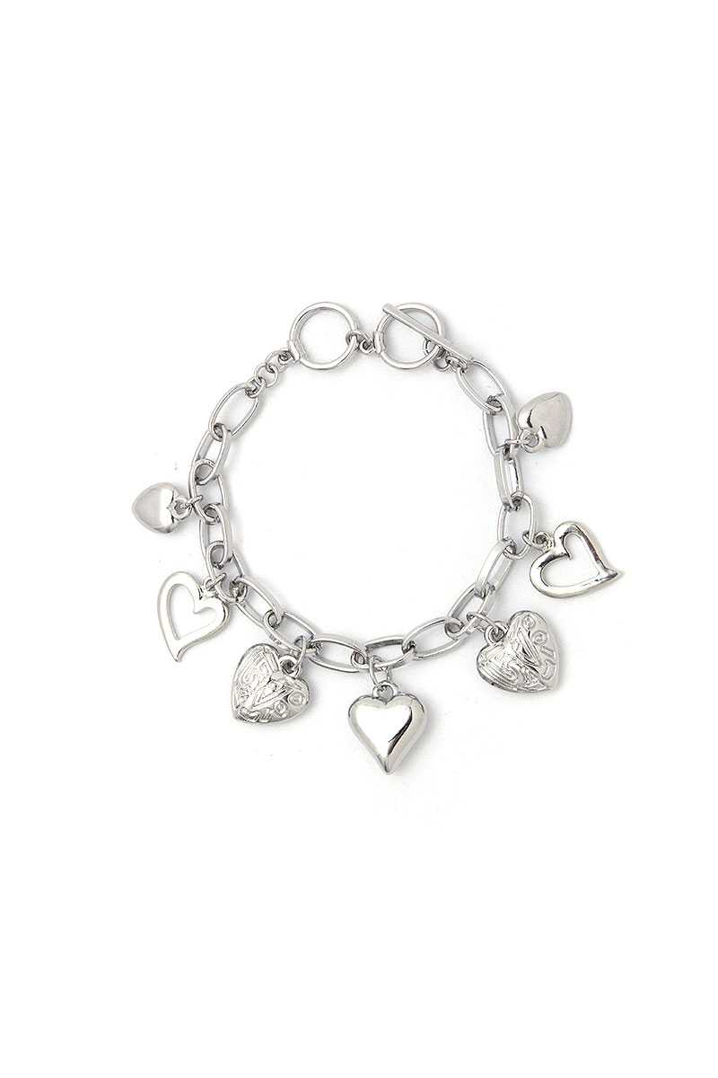 Fashion Multi Heart Bracelet - Absolute Fashion 2020