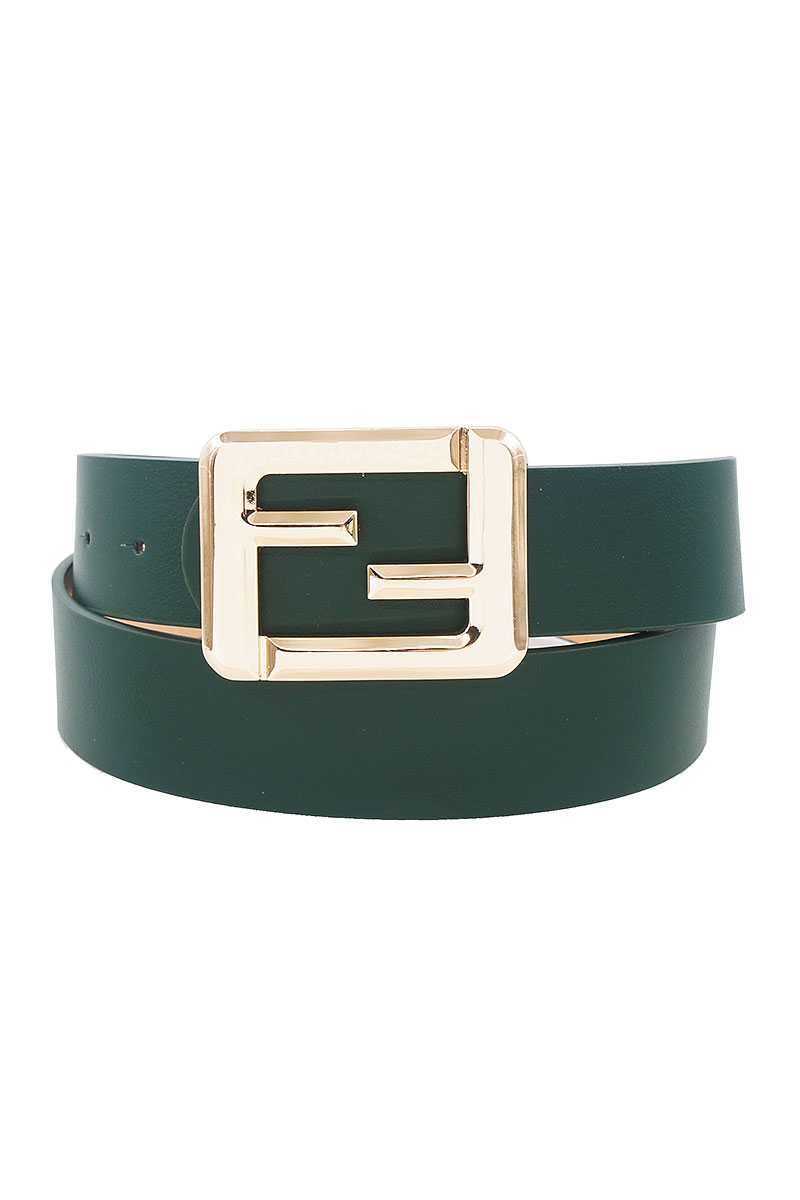 Fashion Square Letter Buckle Belt - Absolute Fashion 2020