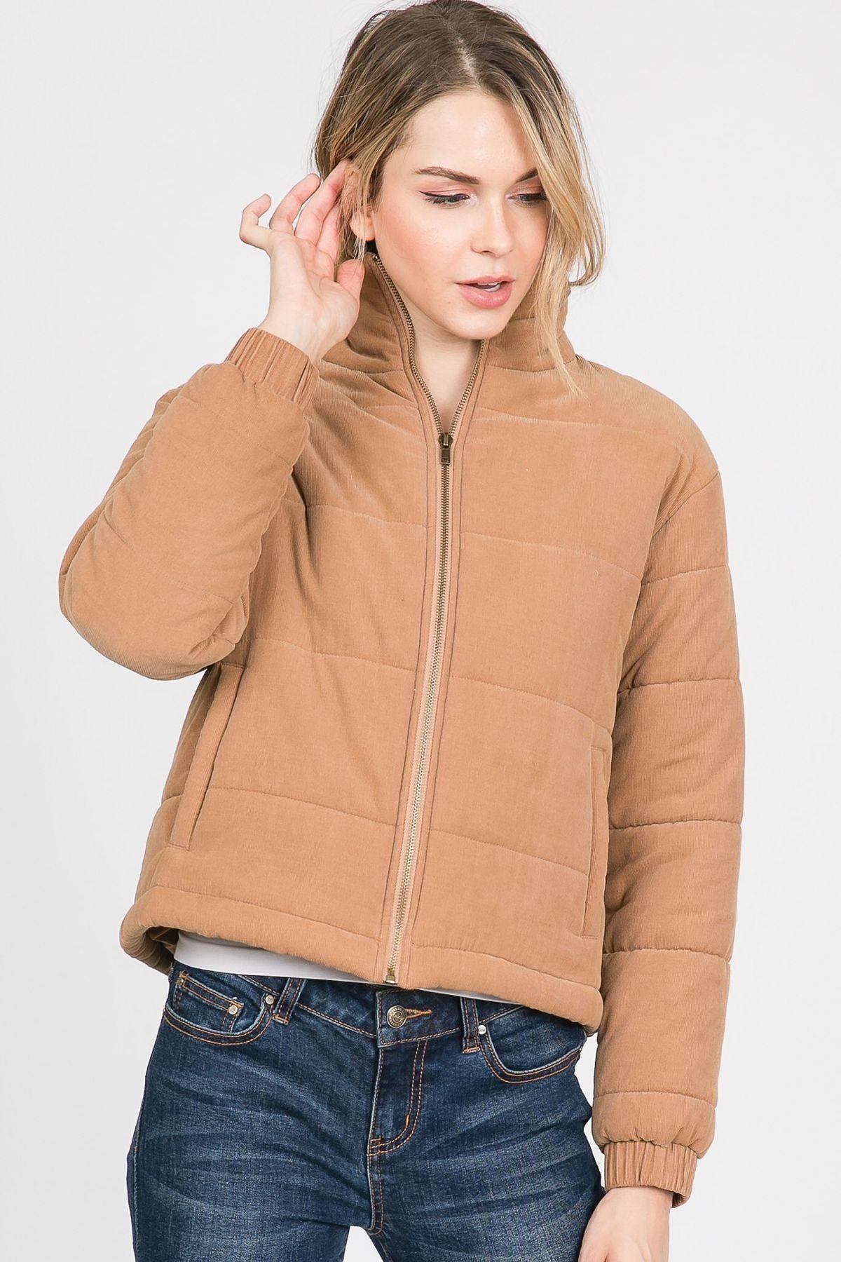 Puffy Long Sleeves Jacket - Absolute Fashion 2020