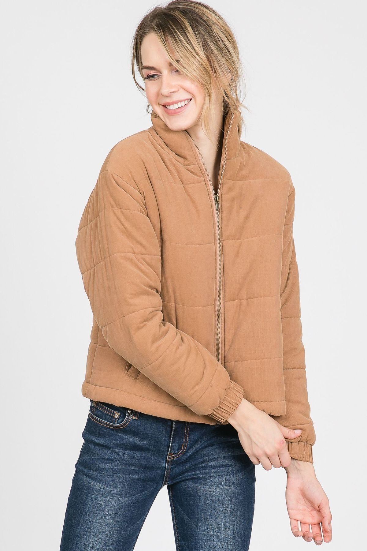 Puffy Long Sleeves Jacket - Absolute Fashion 2020