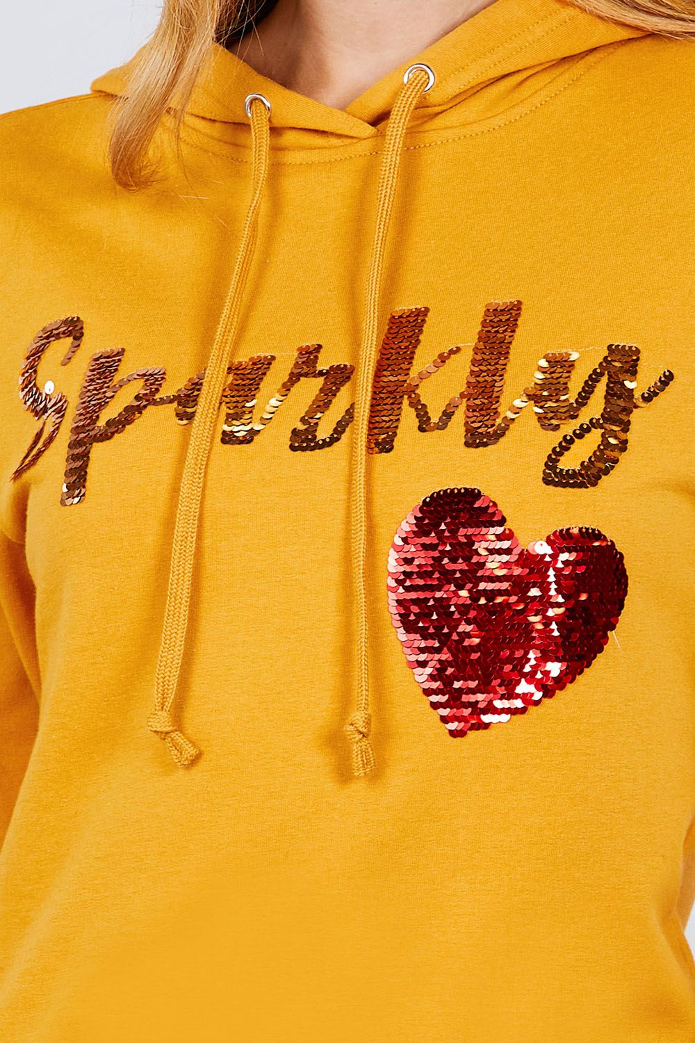 Sparkly Sequins Hoodie Pullover - Absolute Fashion 2020