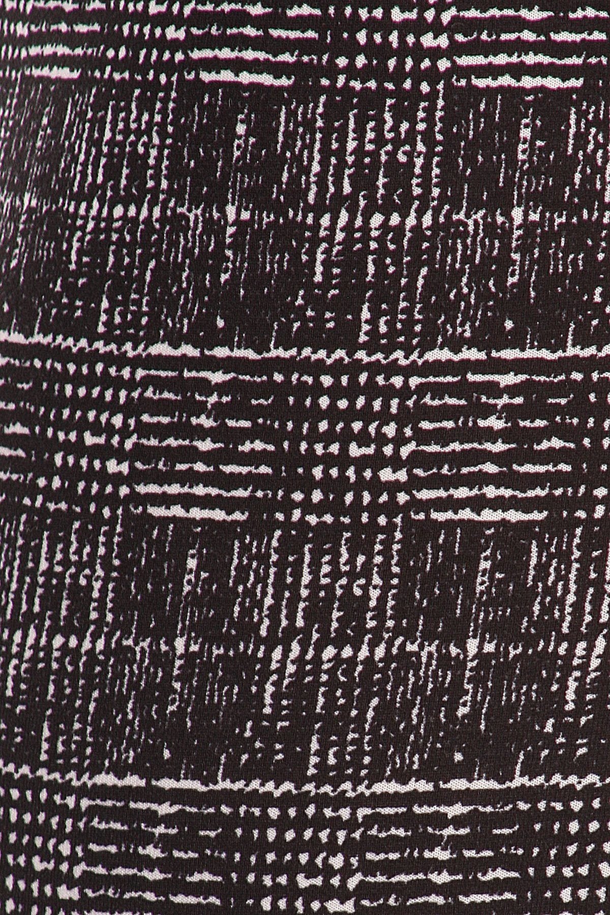 Knit, Pattern Print, Full Length Leggings With Elastic Waist - Absolute Fashion 2020