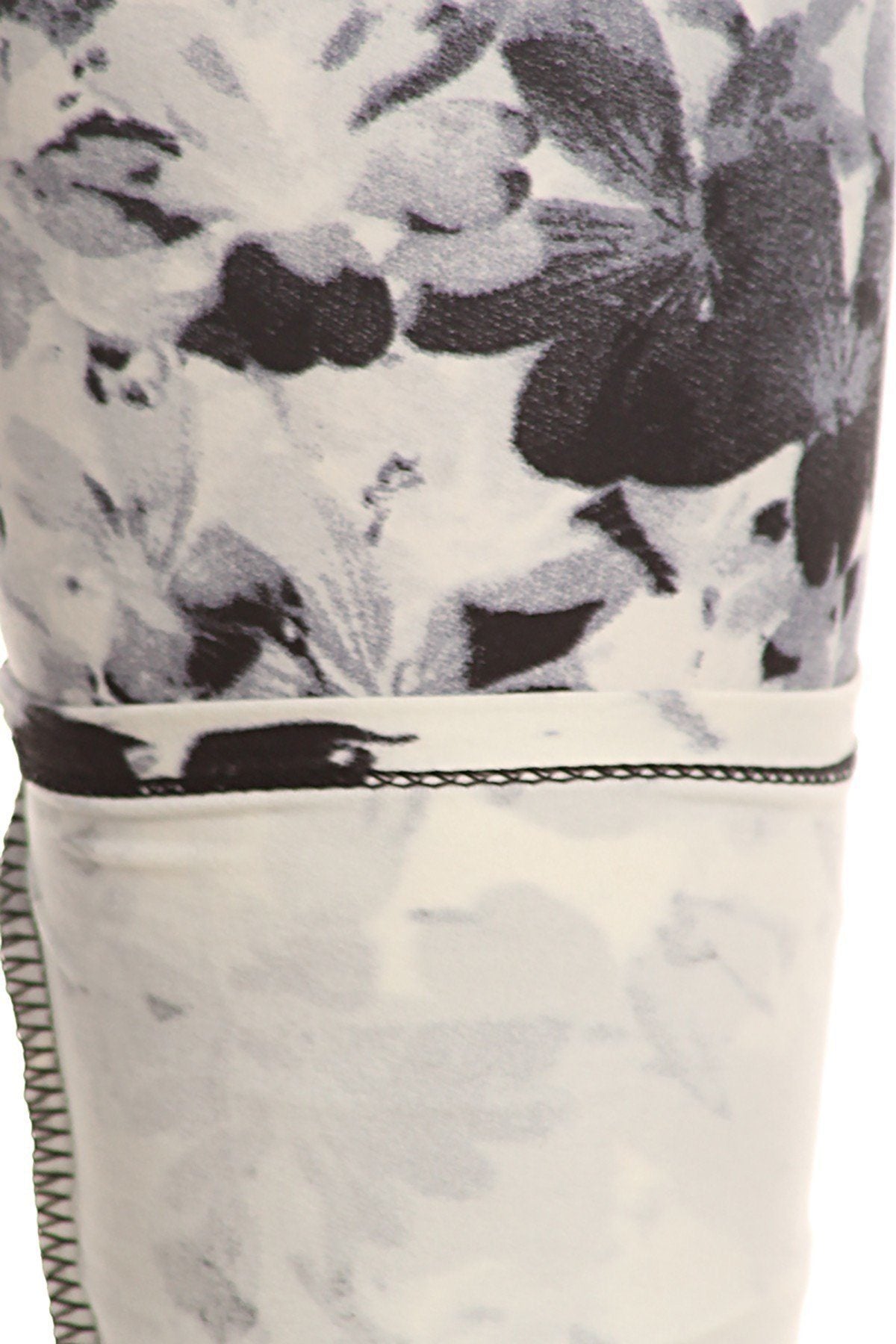 Super Soft Peach Skin Fabric, Floral Graphic Printed Knit Legging - Absolute Fashion 2020