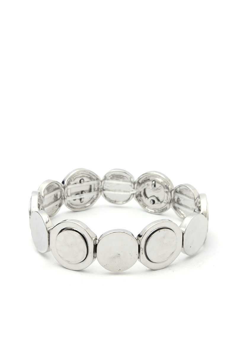 Circle Metal Stretch Bracelet - Absolute Fashion 2020