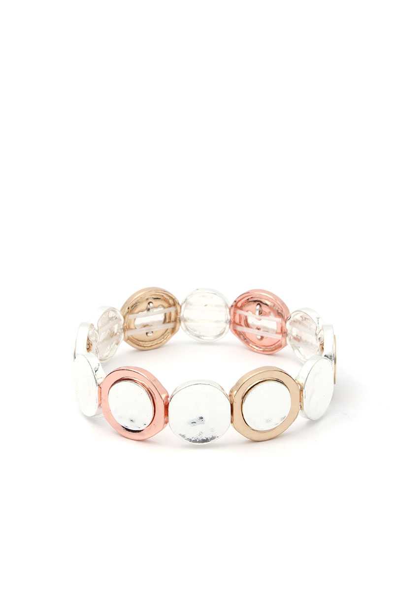 Circle Metal Stretch Bracelet - Absolute Fashion 2020