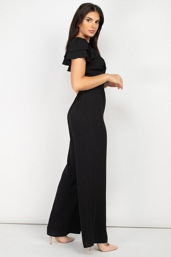 V-neck Lace Jumpsuit - Absolute Fashion 2020