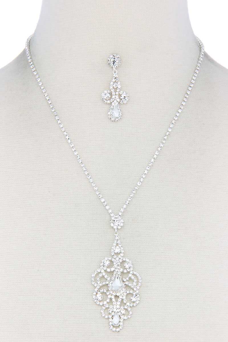 Rhinestone Necklace - Absolute Fashion 2020
