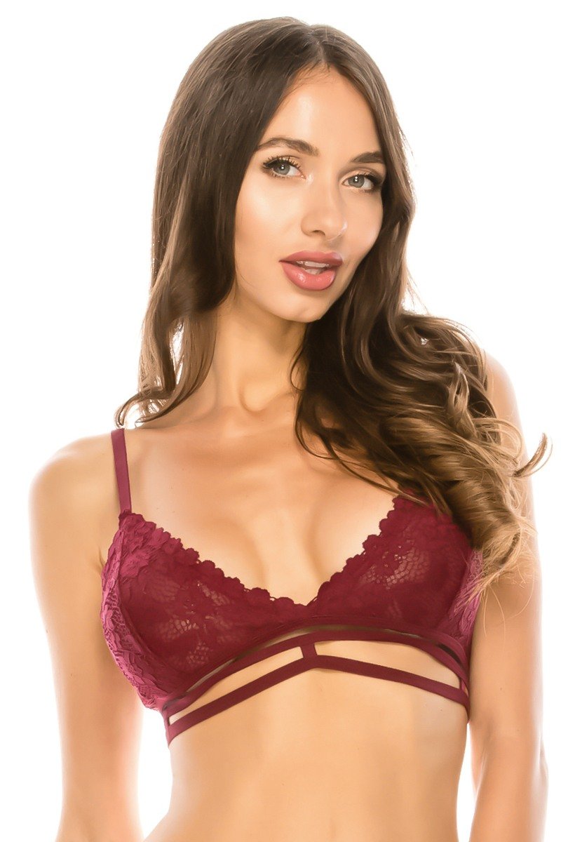 Floral Caged Bralette - Absolute Fashion 2020