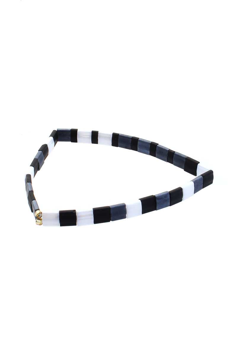 Square Block Stretch Bracelet - Absolute Fashion 2020
