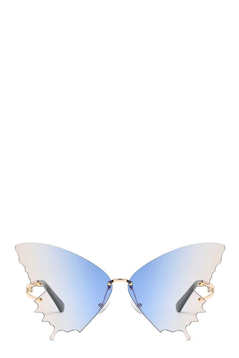Chic Cool Colored Butterfly Design Sunglasses - Absolute Fashion 2020