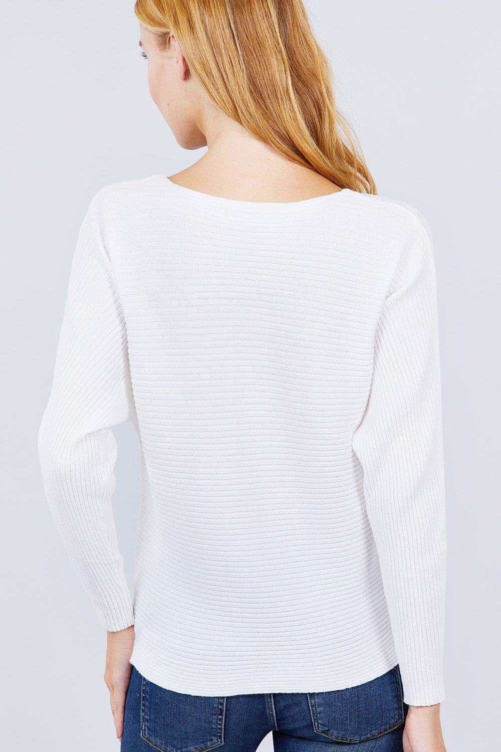 Dolman Boat Neck Sweater - Absolute Fashion 2020