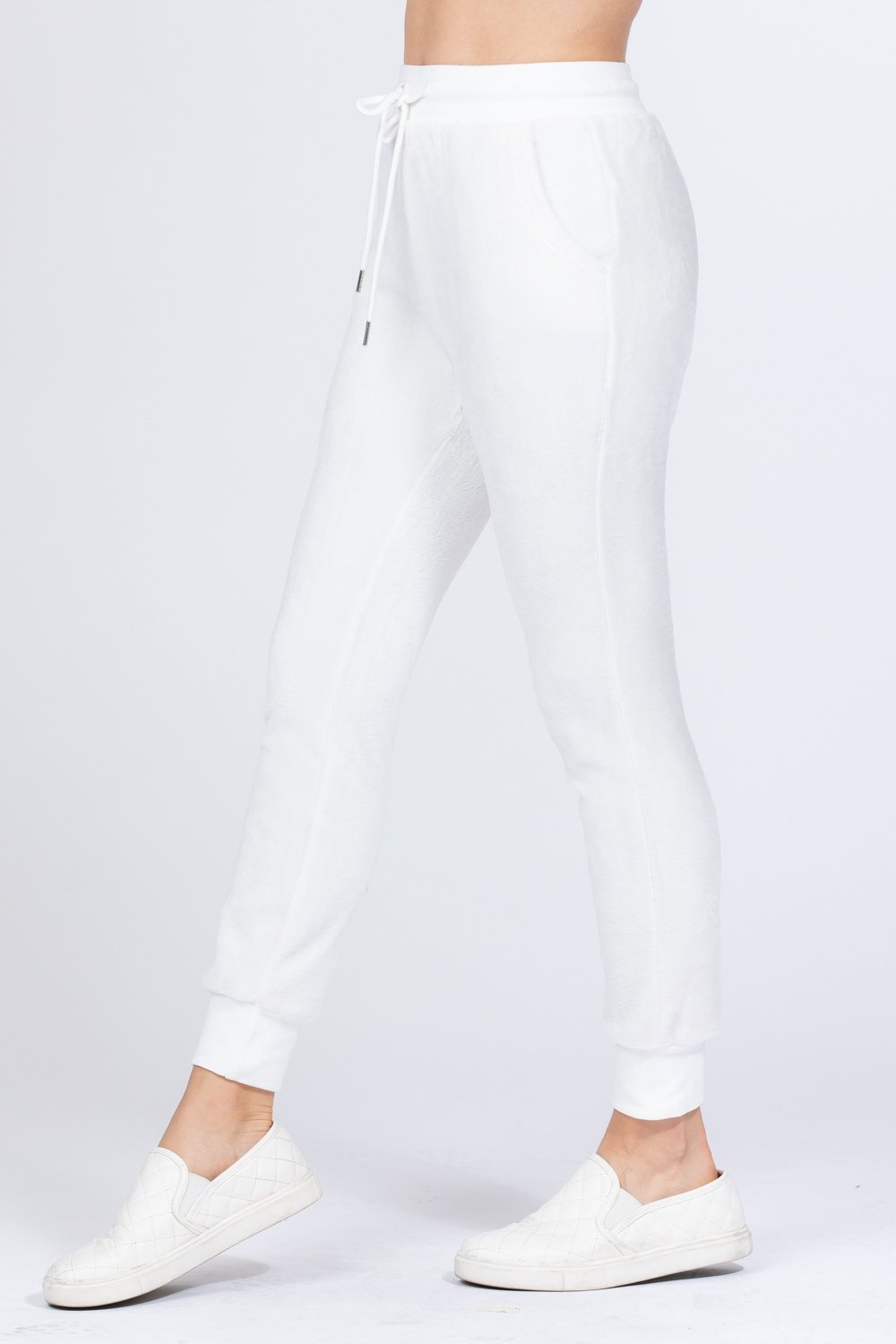 Faux Fur Jogger Pants - Absolute Fashion 2020
