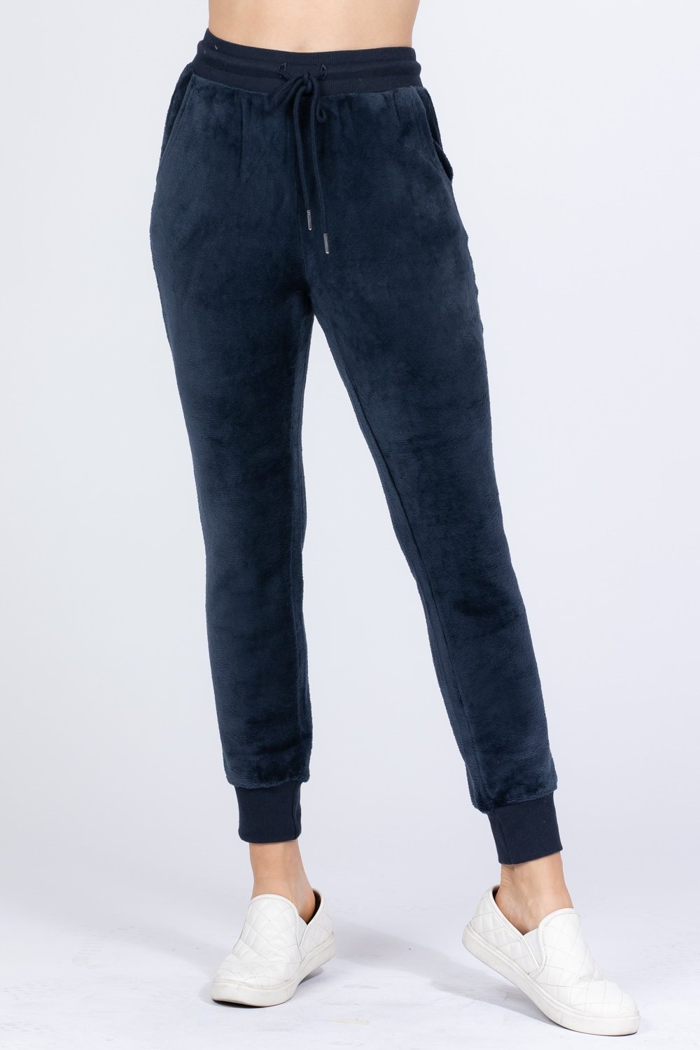 Faux Fur Jogger Pants - Absolute Fashion 2020