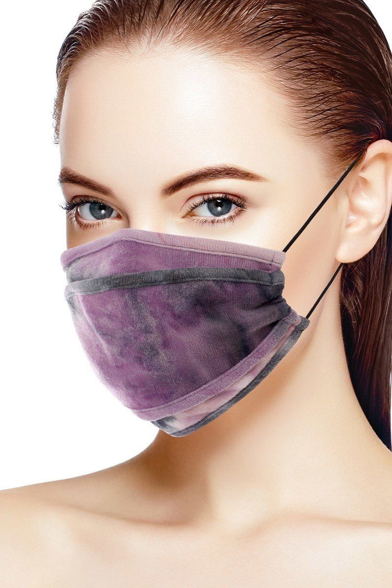 Tie Dye Trifold Reusable Face Mask - Absolute Fashion 2020