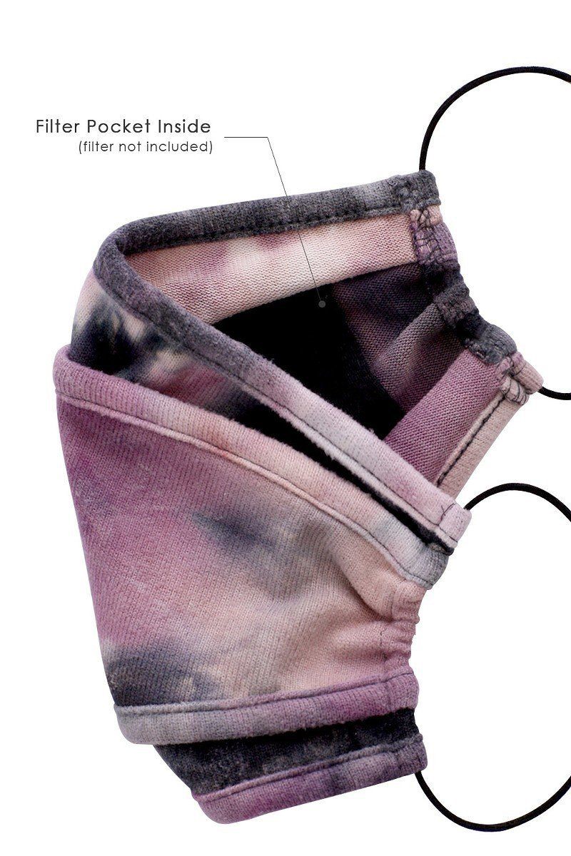 Tie Dye Trifold Reusable Face Mask - Absolute Fashion 2020