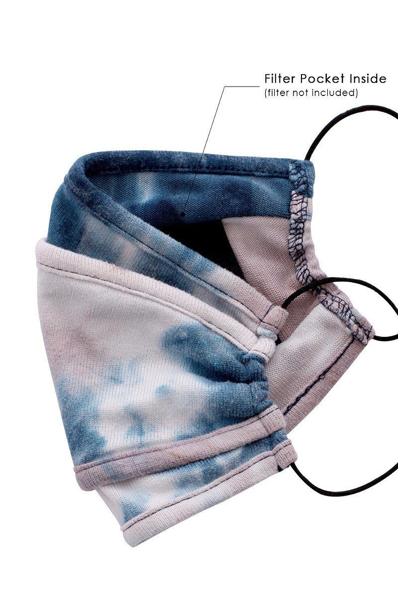 Tie Dye Trifold Reusable Face Mask - Absolute Fashion 2020