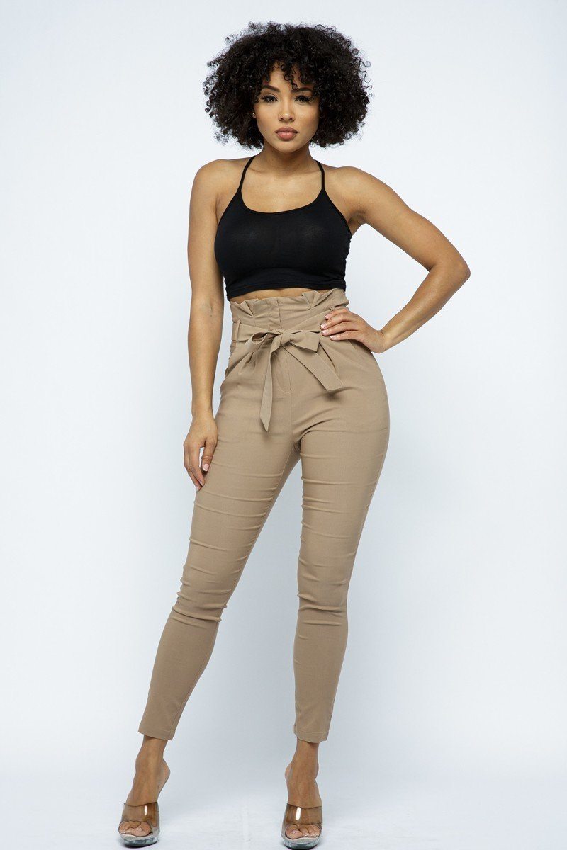 Tie Waist Pants - Absolute Fashion 2020
