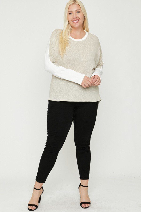 Contrast-color Block Top - Absolute Fashion 2020