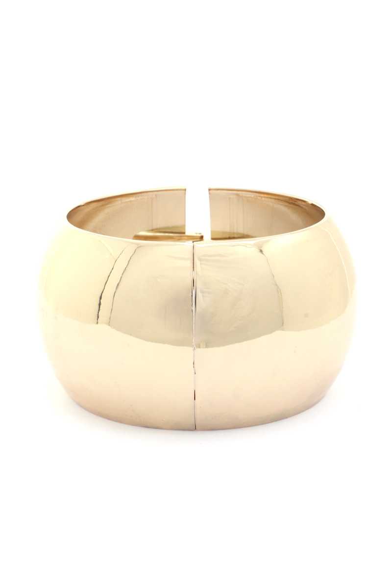 Solid Wide Cuff Bracelet - Absolute Fashion 2020