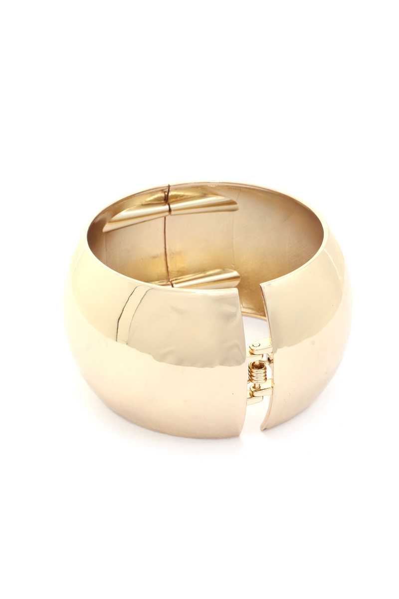 Solid Wide Cuff Bracelet - Absolute Fashion 2020
