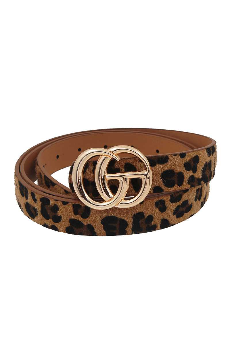 Fashion Trendy Leopard Fur Belt - Absolute Fashion 2020
