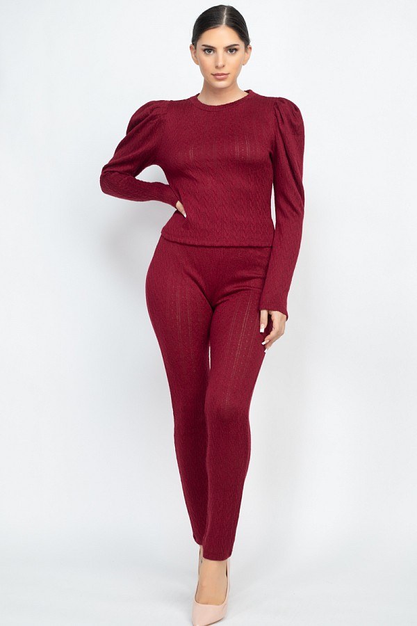 Puff Sleeve Set - Absolute Fashion 2020