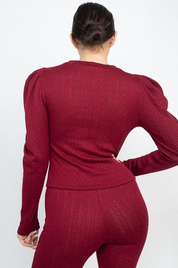 Puff Sleeve Set - Absolute Fashion 2020