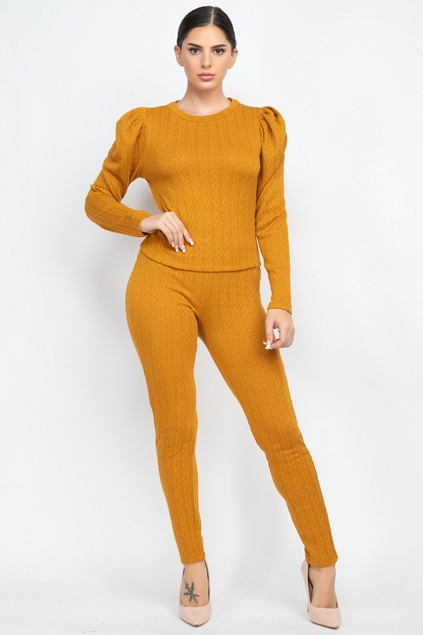 Puff Sleeve Set - Absolute Fashion 2020