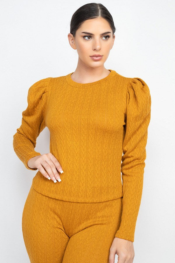 Puff Sleeve Set - Absolute Fashion 2020