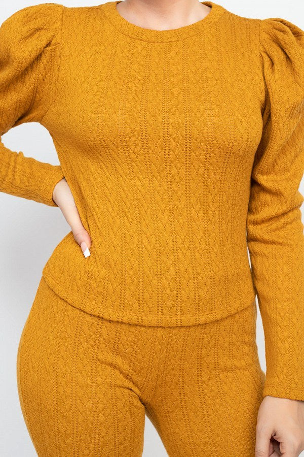 Puff Sleeve Set - Absolute Fashion 2020