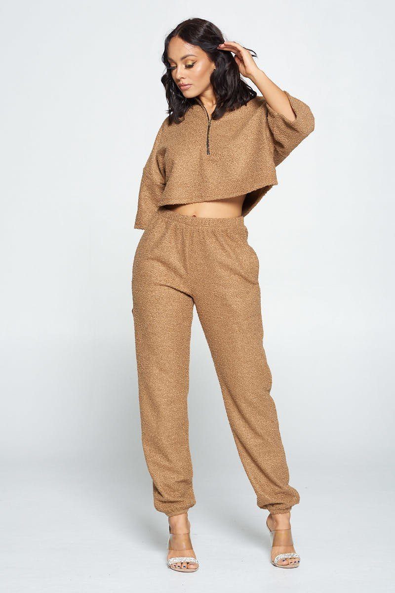 Brown Top And Pant Set - Absolute Fashion 2020