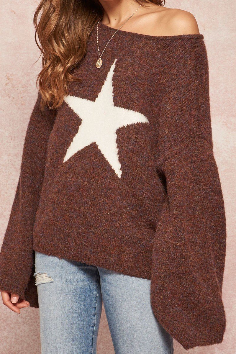 A Multicolor Fuzzy Knit Sweater - Absolute Fashion 2020