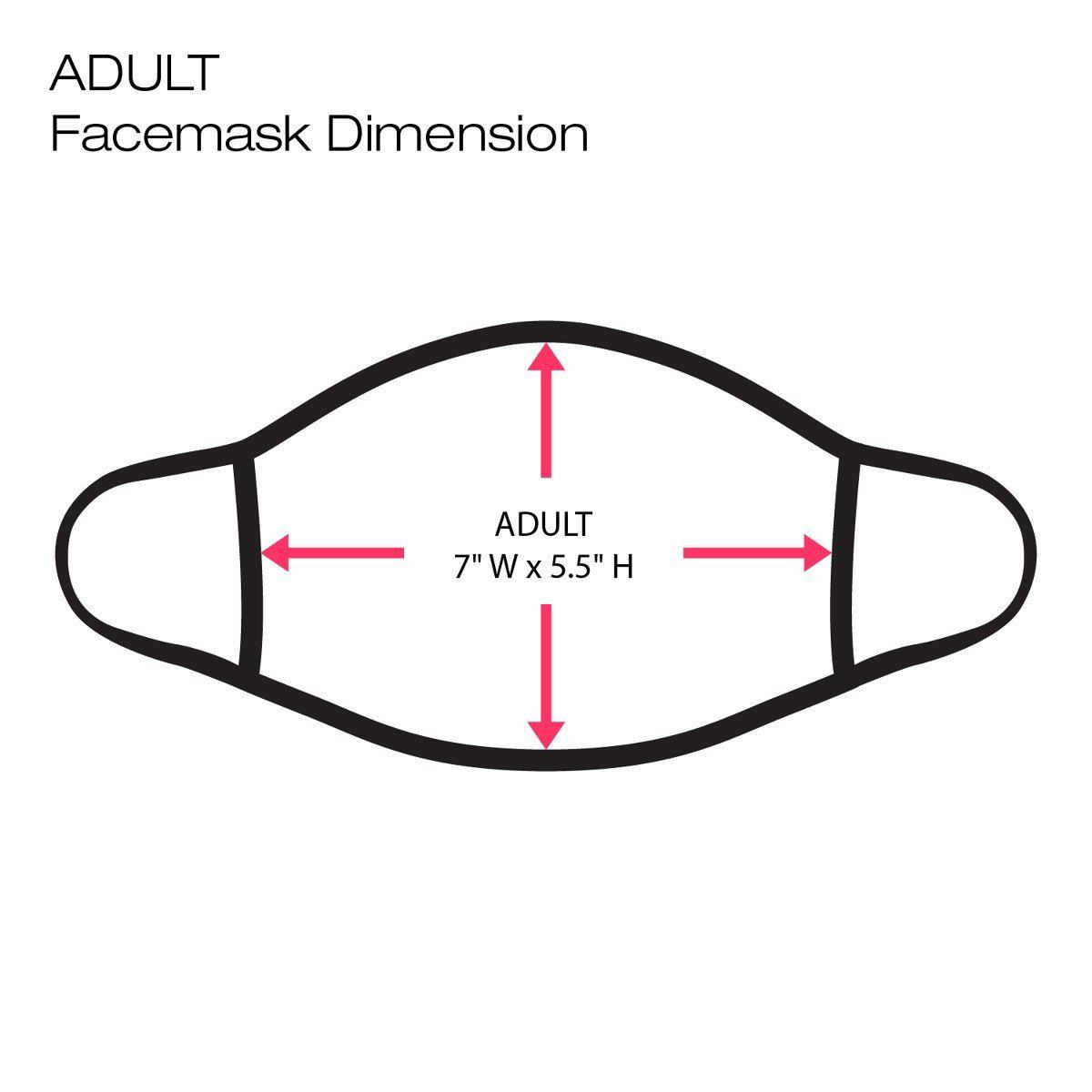 Graphic Printed Face Mask Unisex Adult - Absolute Fashion 2020