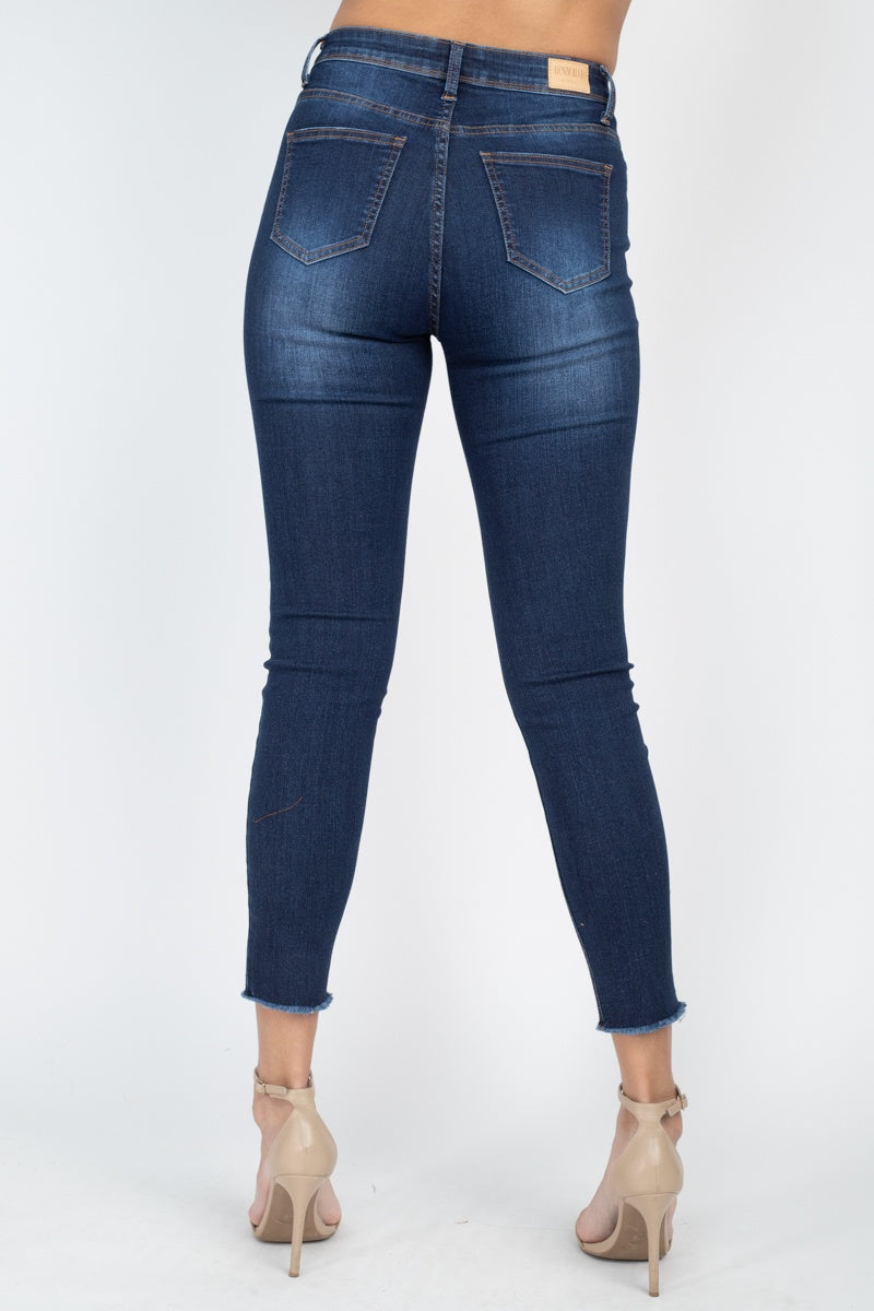 5 Pocket Capri Denim Jeans - Absolute Fashion 2020