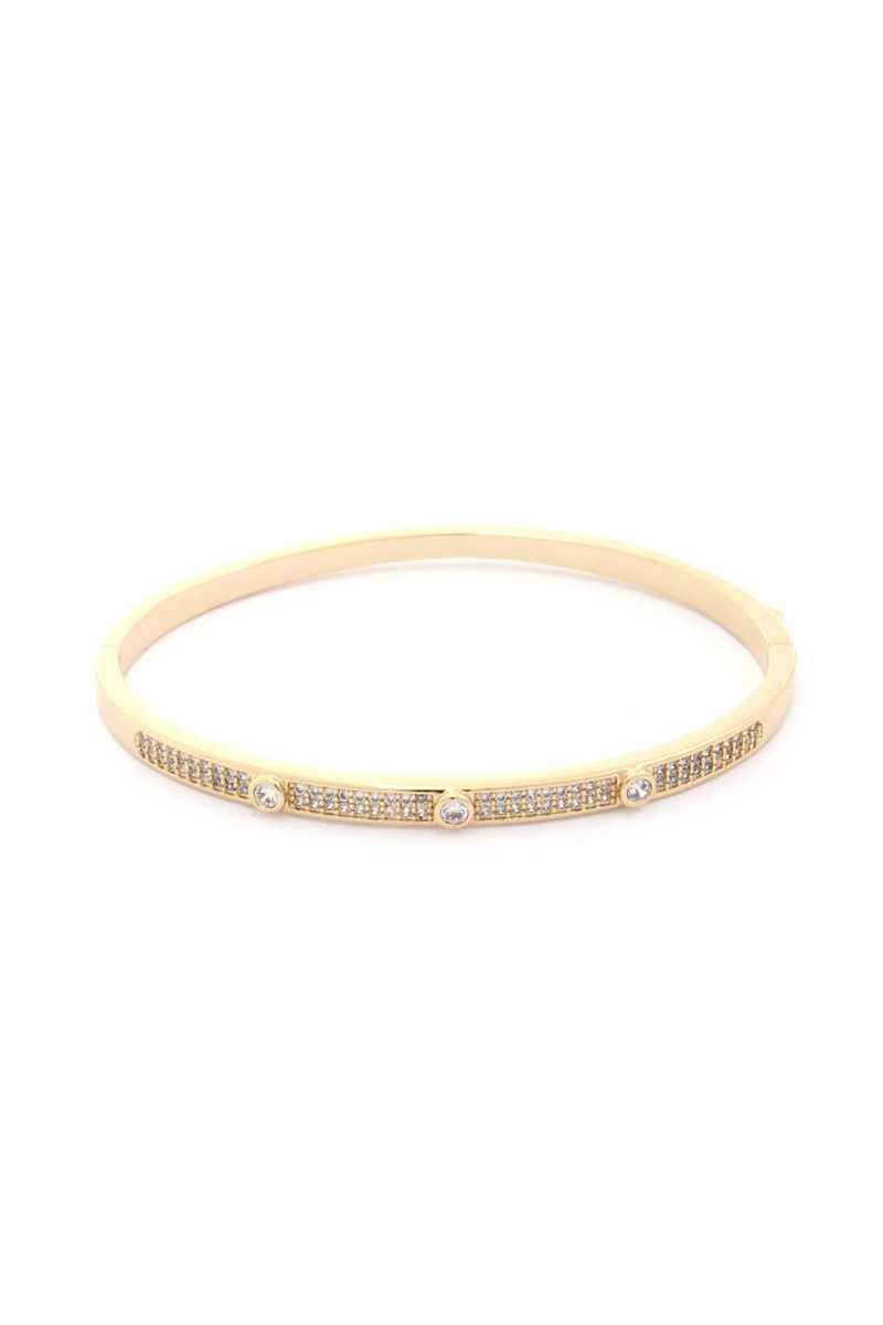 Cubic Zirconia Encrusted Bracelet - Absolute Fashion 2020