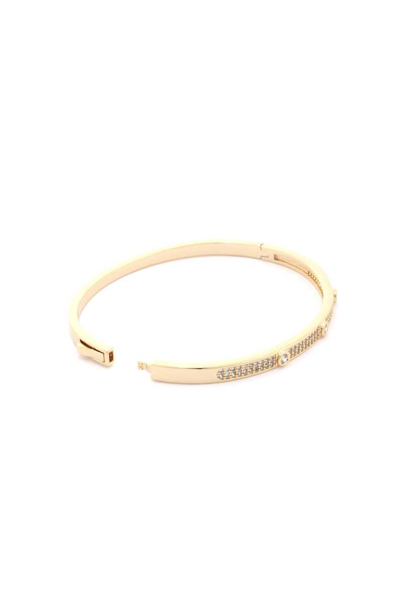 Cubic Zirconia Encrusted Bracelet - Absolute Fashion 2020