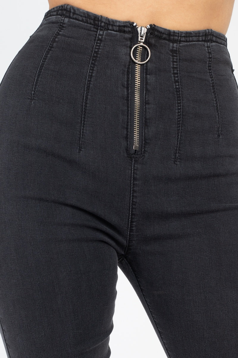 High Waist Denim Jeans - Absolute Fashion 2020
