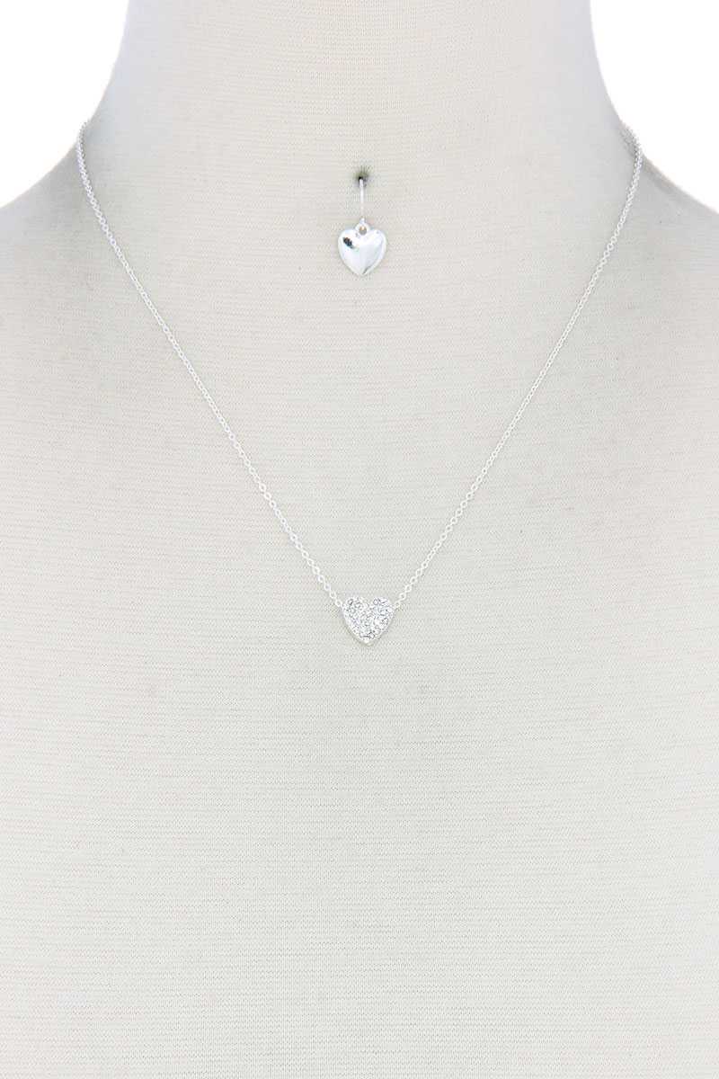 Dainty Heart Charm Necklace - Absolute Fashion 2020
